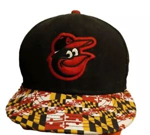 Baltimore Orioles Baseball Maryland New Era 59Fifty eng anliegende Mütze Kappe Größe 8 - Bild 1 von 3