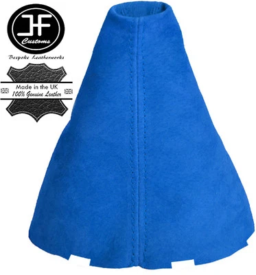 BLUE REAL SUEDE SHIFT BOOT FITS HONDA CIVIC Si SEDAN COUPE FA FG ACURA CSX Foto 1 de 3