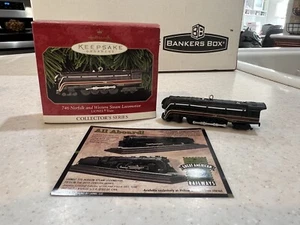 1999 Hallmark Ornament - 746 Norfolk and Western Steam Locomotive - Lionel #4 - Picture 1 of 5