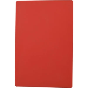 Winco CBRD1824 18 in x 24 in x 1/2 in Red Cutting Board - Picture 1 of 1