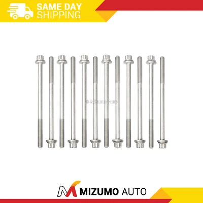 Pernos de cabeza aptos para 97-15 Subaru Forester Impreza Legacy 2.0 2.5 EJ25 FB20 FB25 DOHC Foto 1 de 4