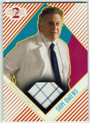 Stranger Things Season 2 Topps 2019 Costume Relic Card CR-OS Sam Owens #42/99 - Image 1 of 2
