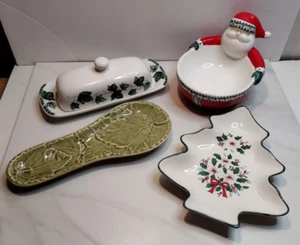 4 Stück Küchen Haushaltsartikel Urlaub Weihnachten - Bitte Beschreibungen lesen - Bild 1 von 15