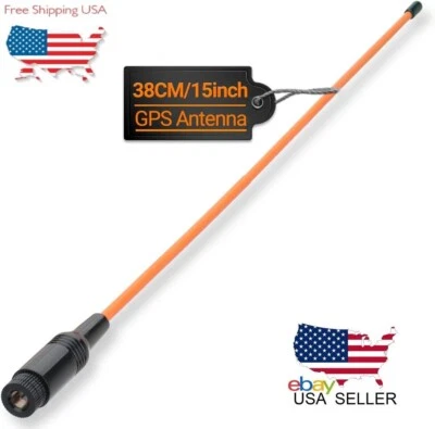 Flexible long range antenna 15" for for Garmin GPS Alpha 100 Astro 220 320 430 - Image 1 of 4