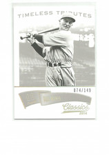 2014 CLASSICS TIMELESS TRIBUTES SILVER #105 PAUL WANER  074/149