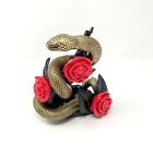 Bath & Body Works Snake And Roses Soap Holder NWT Halloween Gothic