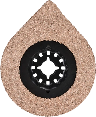 Bosch Starlock Expert AVZ 70 RT4 3 max Schleifplatte 70 mm Entfernen von Fugen - Bild 1 von 3