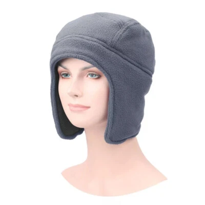 Chapéu gorro de caça pesca aba orelha quente inverno para homens mulheres em clima frio - Imagem 1 de 4