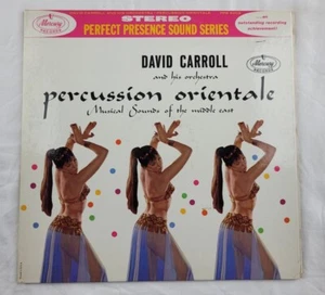 David Carroll Percussion Orientale Vinyl LP Mercury Stereo PPS-6002 VG+ - Imagen 1 de 3
