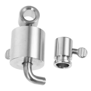 Rotisserie Grill Spit Electroplating Roast Chicken Rack Stoppers - Picture 1 of 12