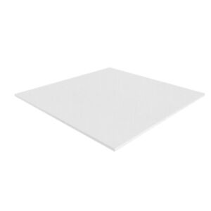 Ceramic Fiber Insulation Board, (2300F)(1/2" X 23.6" X 23.6") Thermal Insulation