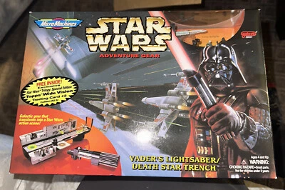 Star Wars Micro Machines Adventure Gear 1996 sellado Vader's Lightsaber Death ⭐️ Foto 1 de 4