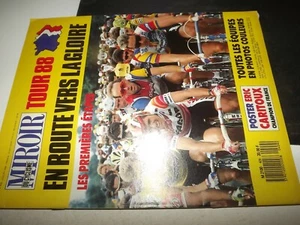 ** Revue Miroir du cyclisme n°409 Poster Eric Caritoux / Tour 88 - Picture 1 of 1