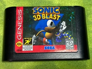 Juego Sonic 3D Blast Sega Genesis ¡Condiciones de Trabajo Originales!!!!!!!!!!!!! - Imagen 1 de 9