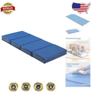 Comfortable Child Rest Mats - 5-Pack Folding Napping Pads, Easy Clean Vinyl - Bild 1 von 13