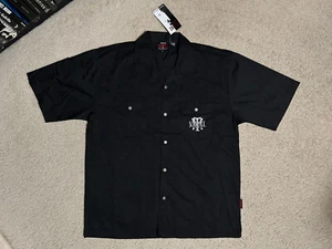 Dragonfly SCARFACE Shirt Men's Al Pacino Shirt Button Up Shirt, sz XL, new - Picture 1 of 13