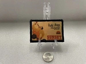 Fallout Franchise Patch - Sunset Sarsaparilla Build Mass With Sass - Picture 1 of 1