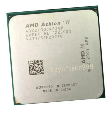 AMD Athlon II X2 270 ADX270OCK23GM CPU 3.4 GHz 533 MHz Socket AM3 Processor - Bild 1 von 4