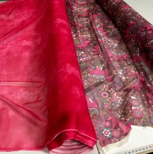 TELAS DE MALLA ELÁSTICA IMPRESAS ROSA CALIENTE: 150CM DE ANCHO - Imagen 1 de 12