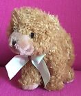 BHS Golden Brown Grizzly Bear Standing Fluffy Soft Plush Toy Small 6”