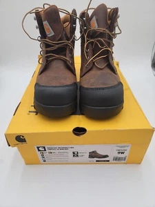 Carhartt Resistente Flex Impermeable 6" Puntera Compuesta BRONCEADO AL ACEITE, Bota de Trabajo Seguridad - Imagen 1 de 21