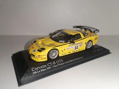 Chevrolet Corvette C5R GTS #64 Ganador Clase 24h Le Mans 2004 Minichamps Foto 1 de 4