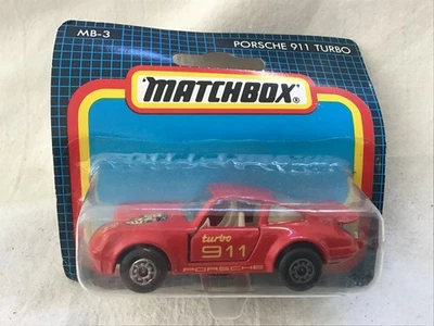 MATCHBOX MB 3 PORSCHE 911 TURBO - EN TARJETA Foto 1 de 2