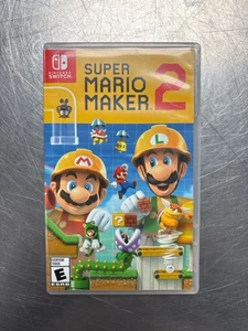 Gebrauchtes Super Mario Maker 2 Nintendo Switch Spiel mit Hülle (QUC025287) - Bild 1 von 5