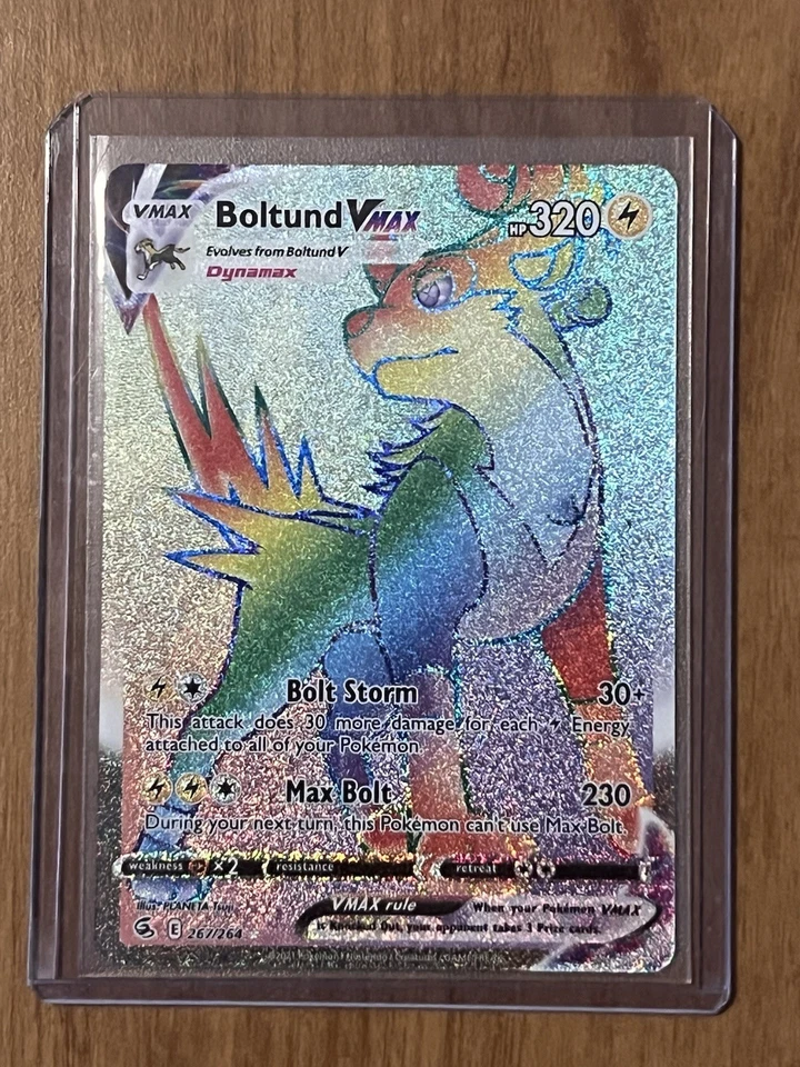 Boltund VMAX (Secret) 267/264 Swsh08: Fusion Strike Holo - Image 1 of 2