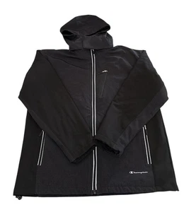Champion Full Zip Winter Jacket Men's Large Removeable Fleece Liner 3 in 1 Hood - Picture 1 of 11