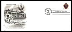 Mayfairstamps US FDC 2003 Purple Heart George Washington First Day Cover aau_288 - Picture 1 of 2