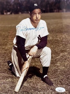 Joe DiMaggio Signed Color Kodak Photgraph JSA Authentic - Picture 1 of 4