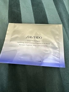 Shiseido Vital Perfection Uplifting and Firming Express Eye Mask X 2 - NEW - Picture 1 of 5