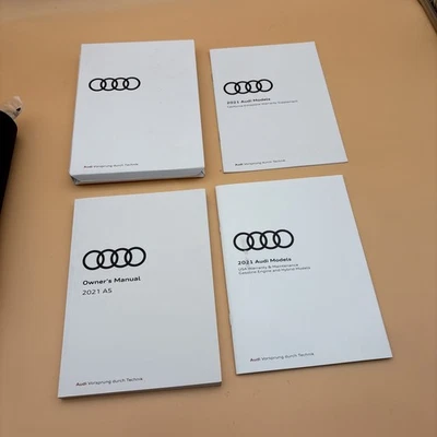 2021 Audi A5 S5 RS5 Owners Manual Cabriolet Coupe  Premium Prestige Plus S - Image 1 of 4