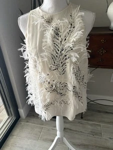 Carolina Herrera sleeveless silk top - Picture 1 of 8