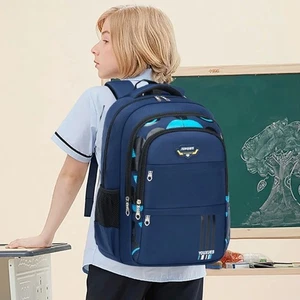 Kinder Schulranzen Kinder Rucksack im Grundschulranzen Teenager Jungen wasserdicht - Bild 1 von 10