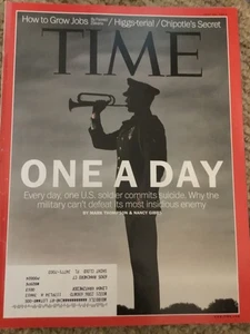 TIME Magazine.  July 23, 2012.  ONE A DAY.  U.S. Soldier Suicide. - Bild 1 von 1