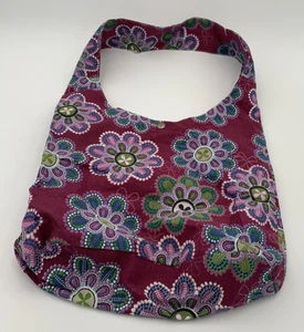 Japanese Flower Round handbag Handmade Soft fabric with extra thickness everyday - Picture 1 of 7