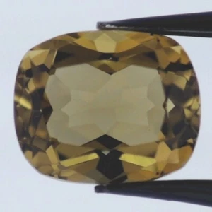 SONNENUNTERGANGSQUARZ 11 x 9 MM KISSENSCHLIFF SENSATIONELLE FARBE F-967 - Bild 1 von 1