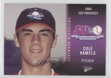 2003 MultiAd Sports South Atlantic League Top Prospects Cole Hamels #14