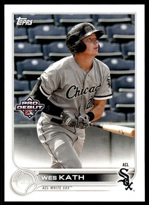 2022 Topps Pro Debut #PD-63 Wes Kath ACL White Sox