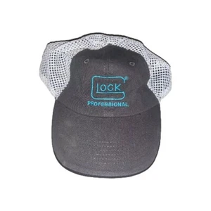 GLOCK PROFESSIONAL WHITE/ BLUE/ GREY MESH HAT 17 19X 21 22 23 26 27 42 43 43X - Picture 1 of 3