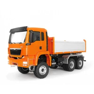 LESU TGS 1/14 RC Hydraulic Dump Truck 6x6 Metal Remote Control Dumper Car Model - Picture 1 of 16