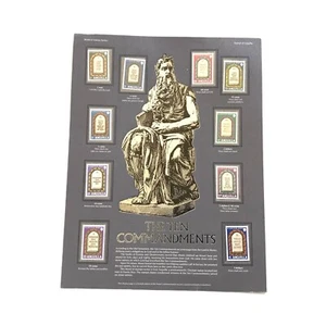 The Ten Commandments Limited Edition Stamps - Picture 1 of 3