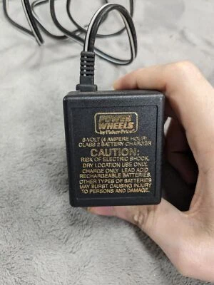 Cargador Batería Power Wheels 6 Voltios Parte 00801-0976 Modelo 040135 120V AC 60hz 6W Foto 1 de 4