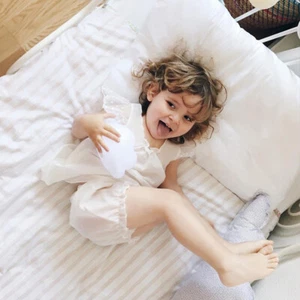 Toddler Girl Cotton Silk Pajamas Sleeveless Sleepwear Loungwear Outfit 2pc Set - Picture 1 of 7