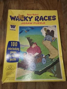 Vintage Whitman Puzzle - Wacky Races - 100 Pieces - Complete - Picture 1 of 2
