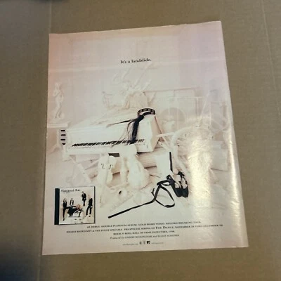 Original 13 By 11" Fleetwood Mac The Dance 1997 Album Ad FLYER - Image 1 of 3