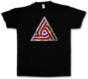 ALIENS TRI HUNDERTNIAL FLAGGE AUFNÄHER T-SHIRT - Weyland Ripley Prometheus Alien Shirt - Bild 1 von 2