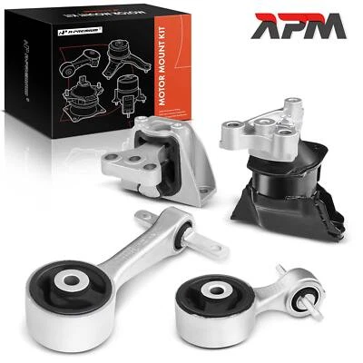 4x Cuscinetto motore cuscinetto cambio supporto coppia per Honda Civic VIII FA FD FK - Immagine 1 di 4